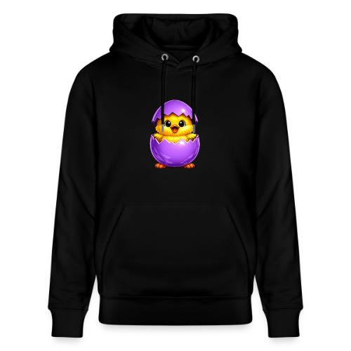 Easter Chick Purple - Heavyweight Unisex Hoodie CRUISER by Stanley/Stella