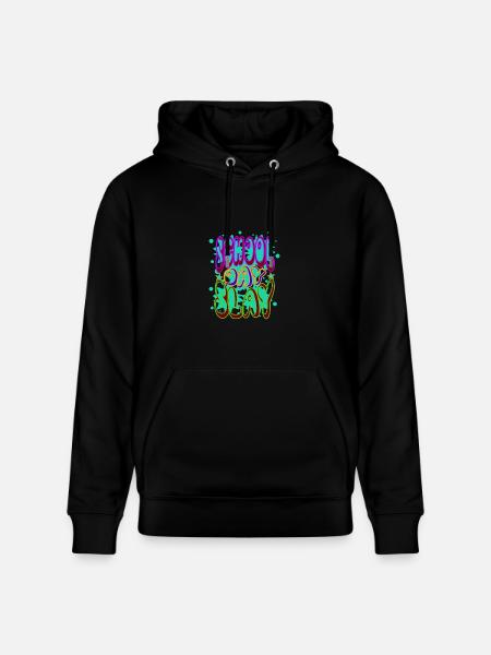School Day Slay - Heavyweight Unisex Hoodie CRUISER by Stanley/Stella - black