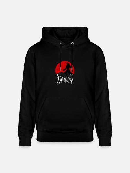Howling wolf - Heavyweight Unisex Hoodie CRUISER by Stanley/Stella - black