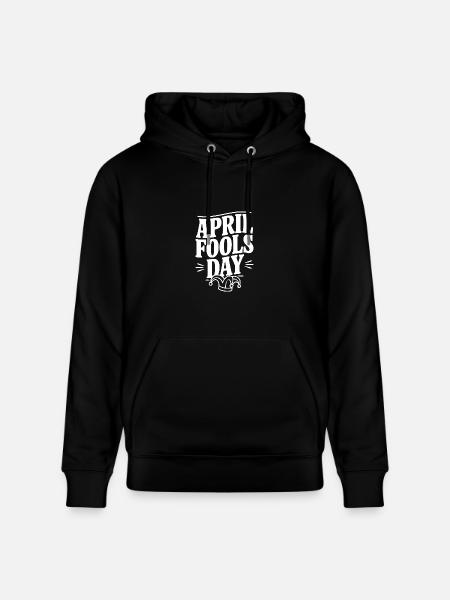 April Fools Day - Heavyweight Unisex Hoodie CRUISER by Stanley/Stella - black