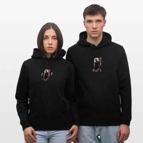 Samurai cherry blossoms - Heavyweight Unisex Hoodie CRUISER by Stanley/Stella