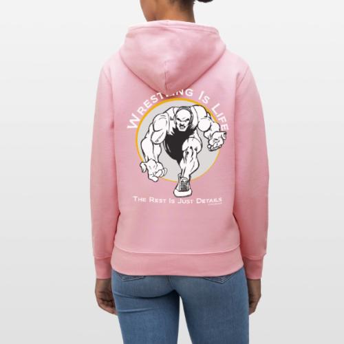 Wrestling is life, the rest is just details - wb - Heavyweight Unisex Hoodie CRUISER by Stanley/Stella