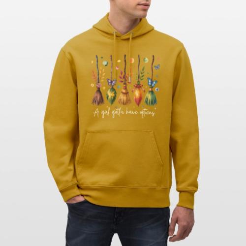 A Girl Gotta Have Options - Heavyweight Unisex Hoodie CRUISER by Stanley/Stella