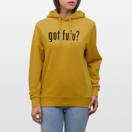 gotfufu-black - Heavyweight Unisex Hoodie CRUISER by Stanley/Stella