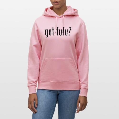 gotfufu-black - Heavyweight Unisex Hoodie CRUISER by Stanley/Stella