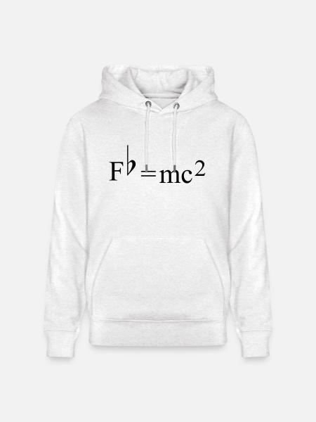Fb=mc2 - Heavyweight Unisex Hoodie CRUISER by Stanley/Stella - light heather gray