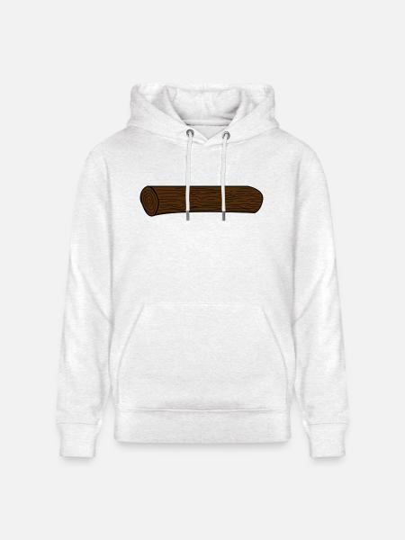 Log - Heavyweight Unisex Hoodie CRUISER by Stanley/Stella - light heather gray