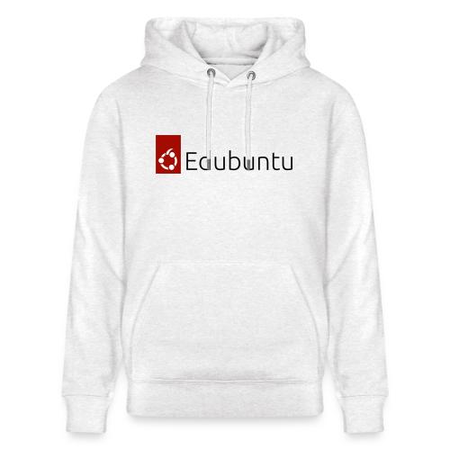 Edubuntu Logo 2023 - Black - Heavyweight Unisex Hoodie CRUISER by Stanley/Stella