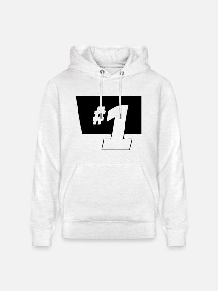 1 - Heavyweight Unisex Hoodie CRUISER by Stanley/Stella - light heather gray