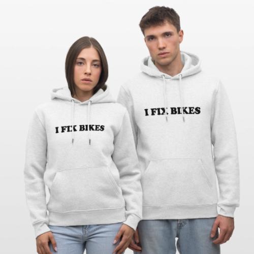 i fix bikes - Heavyweight Unisex Hoodie CRUISER by Stanley/Stella