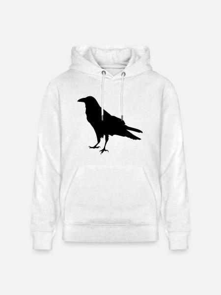 Ravens - Heavyweight Unisex Hoodie CRUISER by Stanley/Stella - light heather gray