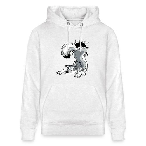 UN-STUCK Grey Husky - Heavyweight Unisex Hoodie CRUISER by Stanley/Stella