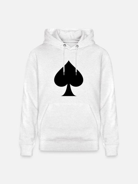 Spade - Heavyweight Unisex Hoodie CRUISER by Stanley/Stella - light heather gray