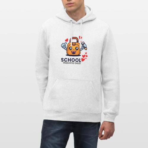 first day of school outfit- school Welcome back - Heavyweight Unisex Hoodie CRUISER by Stanley/Stella