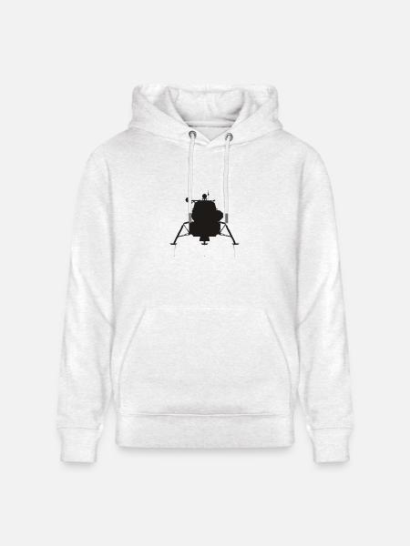 Lunar Module - Heavyweight Unisex Hoodie CRUISER by Stanley/Stella - light heather gray