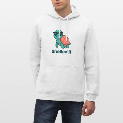 Funny Turtle Sunglasses Shelled It Cute Gift - Heavyweight Unisex Hoodie CRUISER by Stanley/Stella