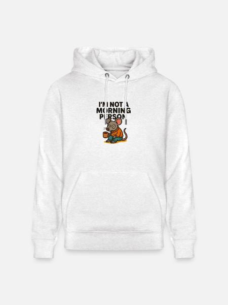MOUSE - Heavyweight Unisex Hoodie CRUISER by Stanley/Stella - light heather gray