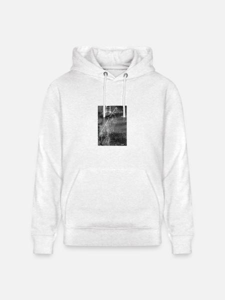 Good Shepherd - Dark Image - Heavyweight Unisex Hoodie CRUISER by Stanley/Stella - light heather gray