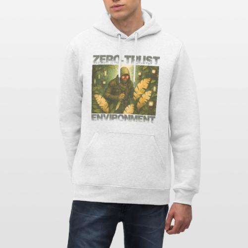 ZERO-TRUST (Black Lettering) - Heavyweight Unisex Hoodie CRUISER by Stanley/Stella