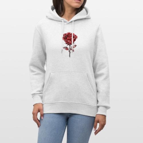 2 Set - Silver and Gold Roses - Heavyweight Unisex Hoodie CRUISER by Stanley/Stella