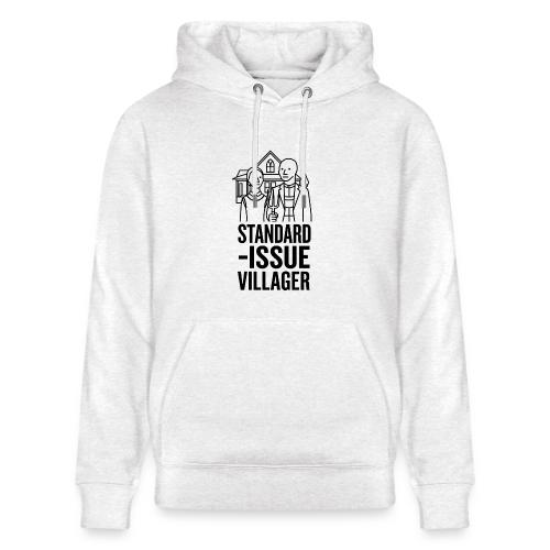 Standard-Issue Villagers (Black on Light) - Heavyweight Unisex Hoodie CRUISER by Stanley/Stella