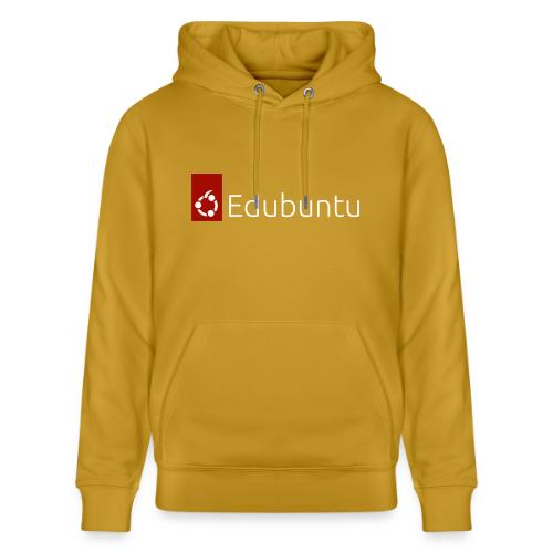 Edubuntu Logo 2023 - White - Heavyweight Unisex Hoodie CRUISER by Stanley/Stella