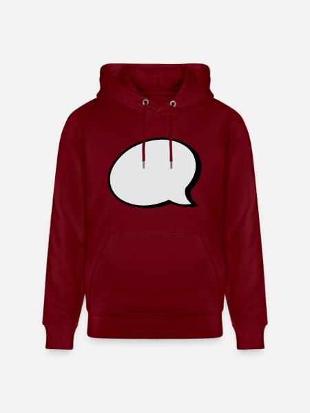 speech bubble - Heavyweight Unisex Hoodie CRUISER by Stanley/Stella - burgundy