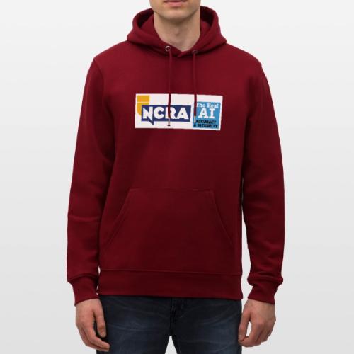 NCRA & AI logo - Heavyweight Unisex Hoodie CRUISER by Stanley/Stella