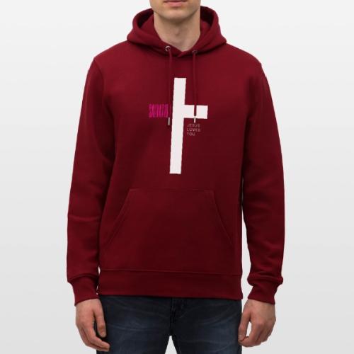 jesus loves you cross - Heavyweight Unisex Hoodie CRUISER by Stanley/Stella