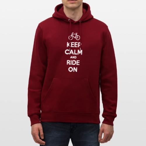 keep_calm_and_ride_on - Heavyweight Unisex Hoodie CRUISER by Stanley/Stella