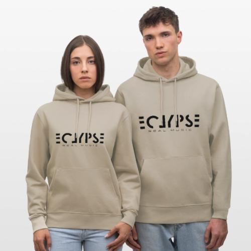 Eclypse Black Logo - Heavyweight Unisex Hoodie CRUISER by Stanley/Stella