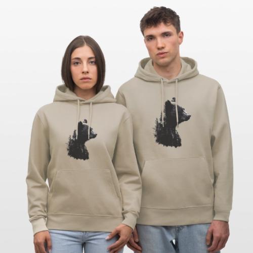 Forest Within the Bear - Heavyweight Unisex Hoodie CRUISER by Stanley/Stella