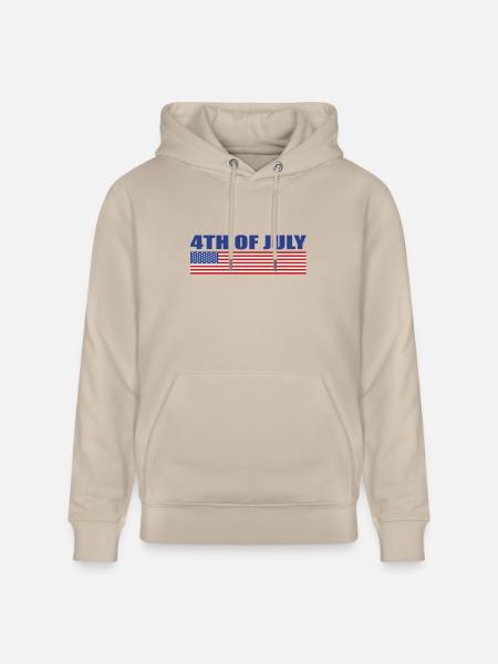4Th Of July - Heavyweight Unisex Hoodie CRUISER by Stanley/Stella - dust