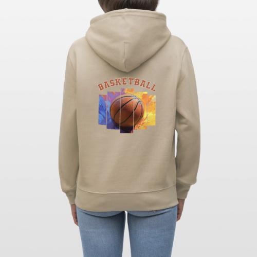 Basketball Pulse - Heavyweight Unisex Hoodie CRUISER by Stanley/Stella