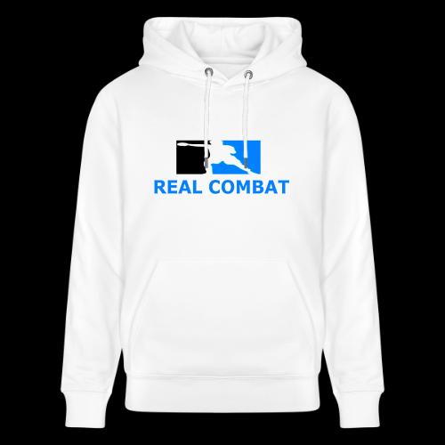 RCM MMA & BOXING Light Blue White Text - Heavyweight Unisex Hoodie CRUISER by Stanley/Stella