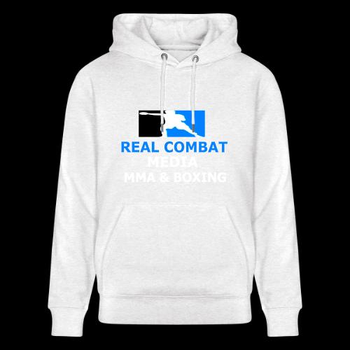 RCM MMA & BOXING Light Blue White Text - Heavyweight Unisex Hoodie CRUISER by Stanley/Stella