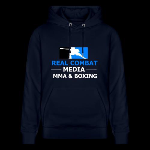 RCM MMA & BOXING Light Blue White Text - Heavyweight Unisex Hoodie CRUISER by Stanley/Stella