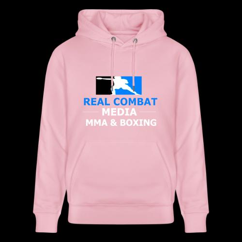 RCM MMA & BOXING Light Blue White Text - Heavyweight Unisex Hoodie CRUISER by Stanley/Stella