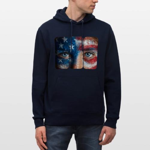 USA: Stars in Her Eyes - Heavyweight Unisex Hoodie CRUISER by Stanley/Stella