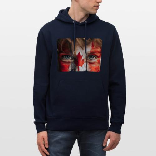 Canada: Maple Leaf Gaze - Heavyweight Unisex Hoodie CRUISER by Stanley/Stella
