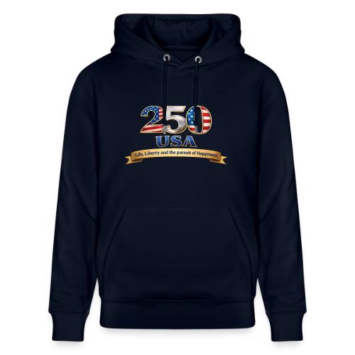 250 USA Liberty Banner - Heavyweight Unisex Hoodie CRUISER by Stanley/Stella