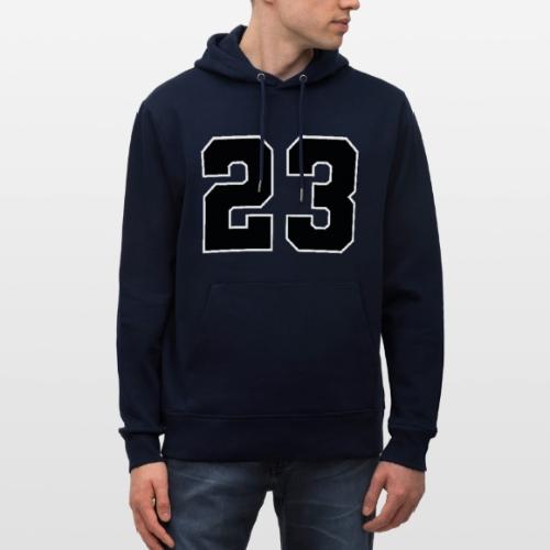 Varsity Number 23 Athletic Style - Heavyweight Unisex Hoodie CRUISER by Stanley/Stella