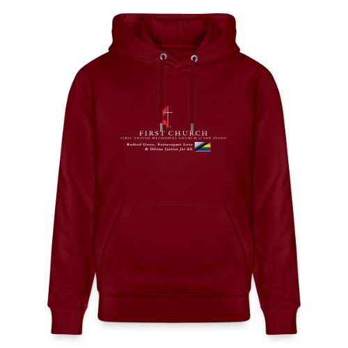 FUMCSD Logo (white text) - Heavyweight Unisex Hoodie CRUISER by Stanley/Stella