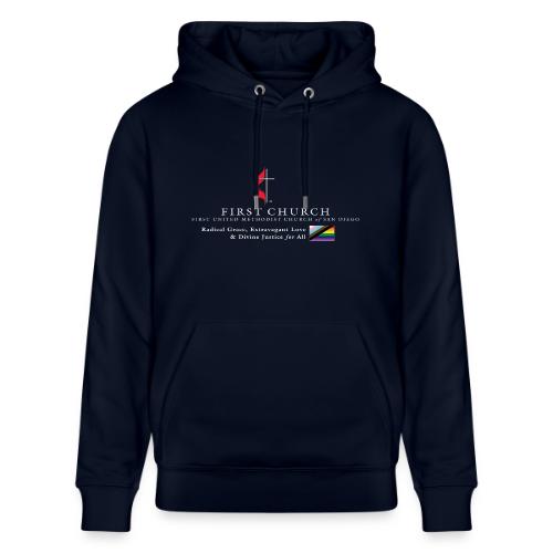 FUMCSD Logo (white text) - Heavyweight Unisex Hoodie CRUISER by Stanley/Stella