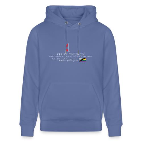 FUMCSD Logo (white text) - Heavyweight Unisex Hoodie CRUISER by Stanley/Stella