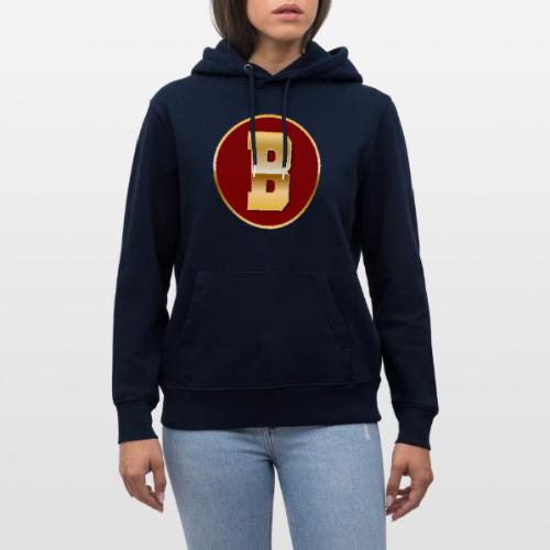 Letter B – Capital Varsity Alphabet Monogram - Heavyweight Unisex Hoodie CRUISER by Stanley/Stella