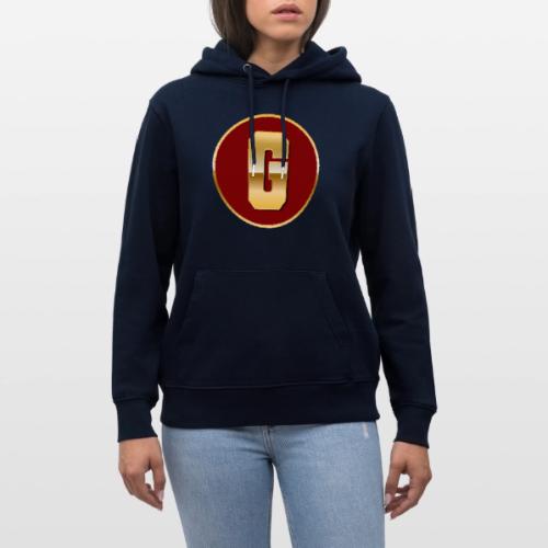 Letter G – Capital Varsity Alphabet Monogram - Heavyweight Unisex Hoodie CRUISER by Stanley/Stella