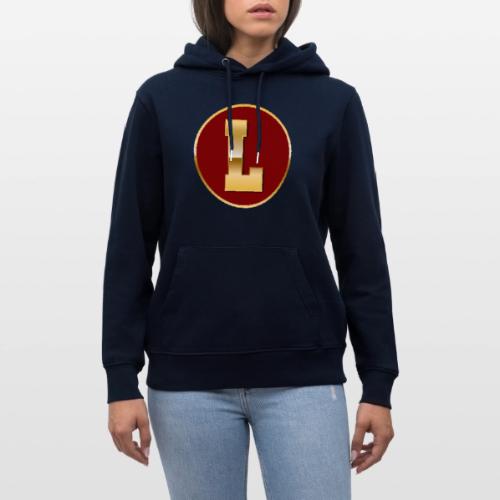 Letter L – Capital Varsity Alphabet Monogram - Heavyweight Unisex Hoodie CRUISER by Stanley/Stella