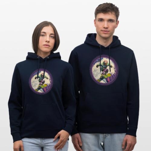 Snowboarding Soul - Heavyweight Unisex Hoodie CRUISER by Stanley/Stella