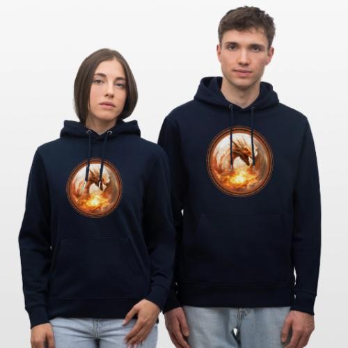 Dragon's Wrath - Heavyweight Unisex Hoodie CRUISER by Stanley/Stella